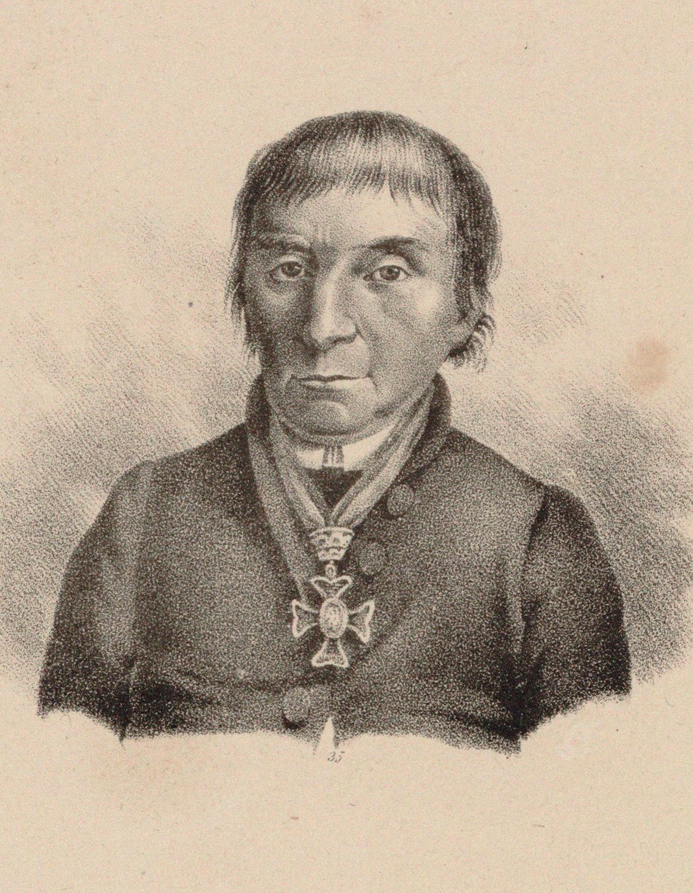 Portret pianisty i kompozytora Maximiliana Stadlera 1748-1833 , 1830. autorstwa Unbekannt