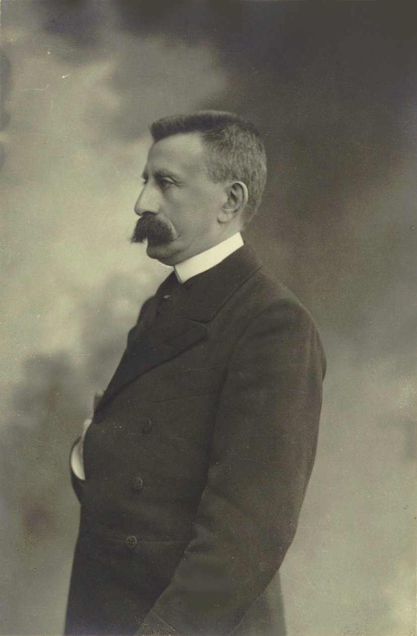 Portret pianisty i kompozytora Moritza Moszkowskiego 1854-1925, ca. 1900. autorstwa Unbekannt