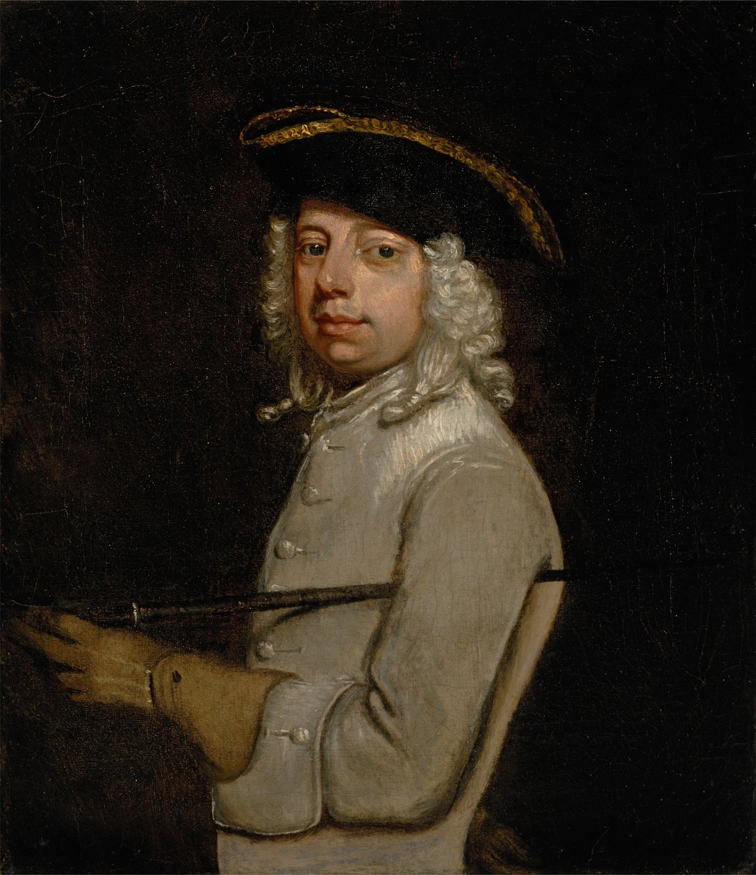Portret artysty, 1733 lub później. autorstwa Unbekannt