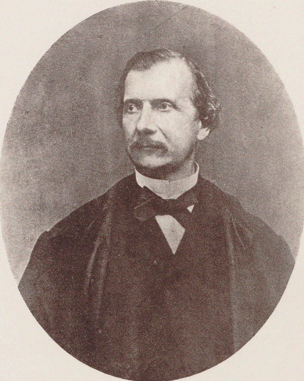 Portret kompozytora Auguste Mermeta 1810-1889. autorstwa Unbekannt