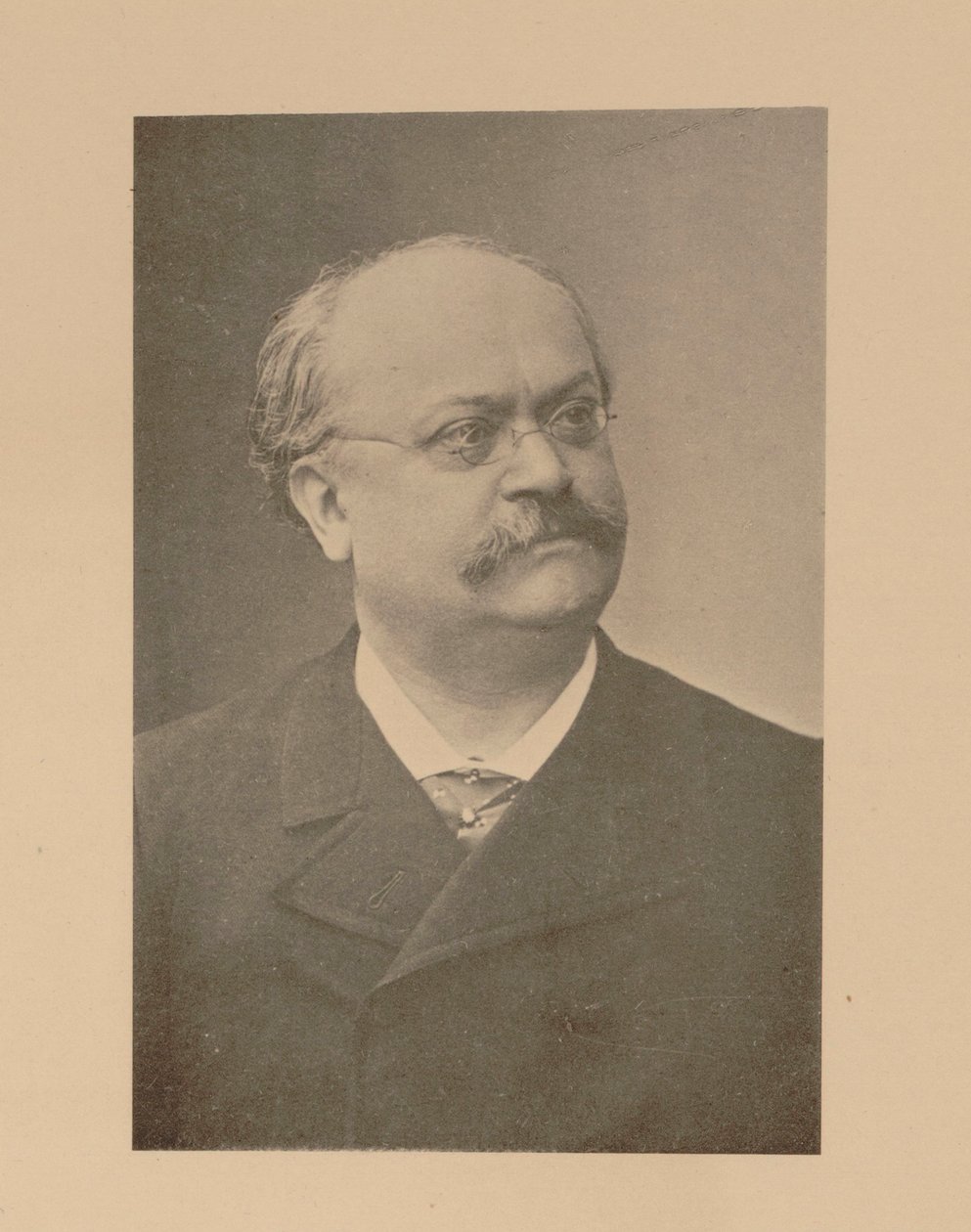 Portret kompozytora Charlesa Lecocqa 1832-1918. autorstwa Unbekannt