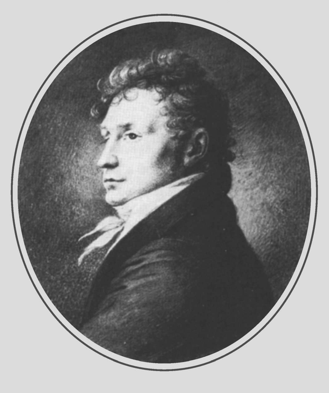 Portret kompozytora Friedricha Kuhlaua 1786-1832, początek XIX wieku. autorstwa Unbekannt