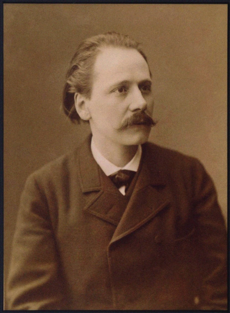 Portret kompozytora Julesa Masseneta 1842-1912, lata 90. XIX wieku. autorstwa Unbekannt