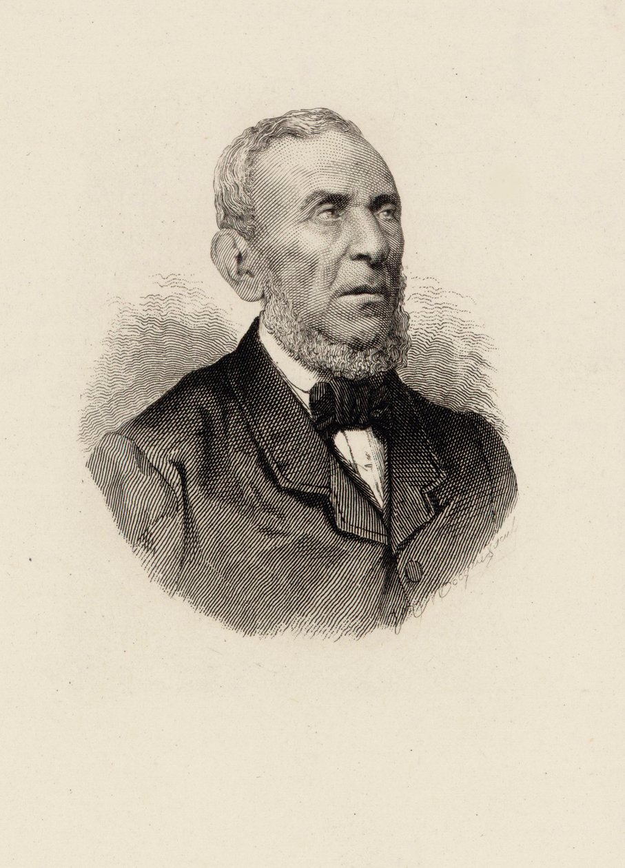 Portret kompozytora Saverio Mercadante 1795-1870. autorstwa Unbekannt