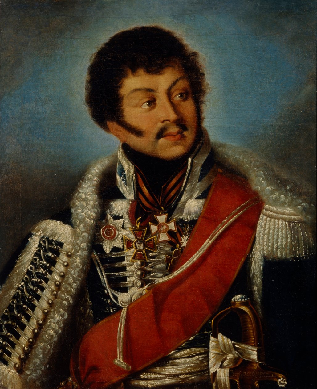 Portret generała Dmitrija Dmitriewicza Shepeleva 1771-1841 autorstwa Unbekannt