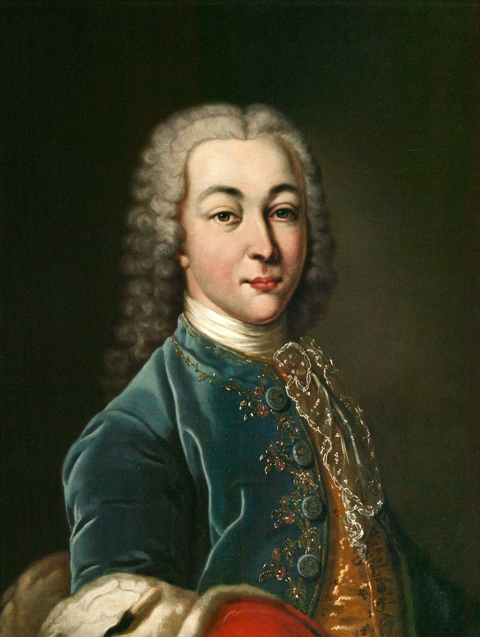 Portret księcia poety Antiocha Kantemira, 1708-1744, 1803. autorstwa Unbekannt