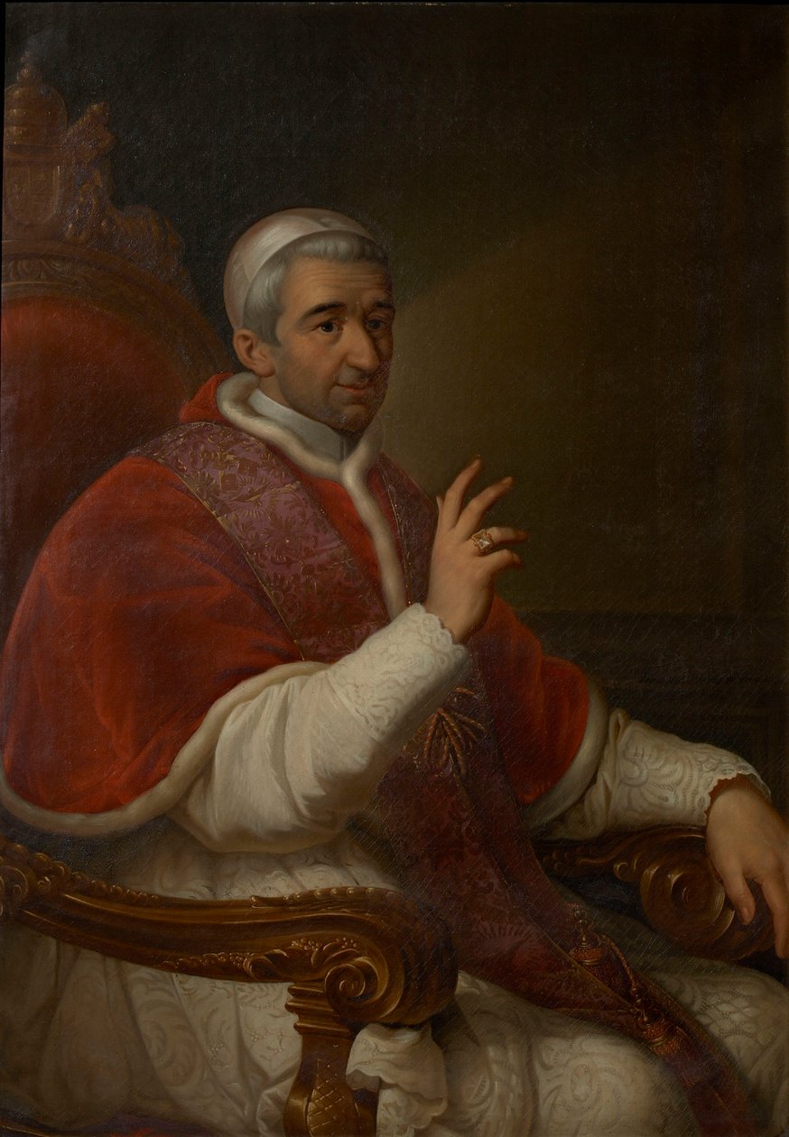 Portret papieża Grzegorza XVI 1765-1846, ok. 1930 r. 1840. autorstwa Unbekannt