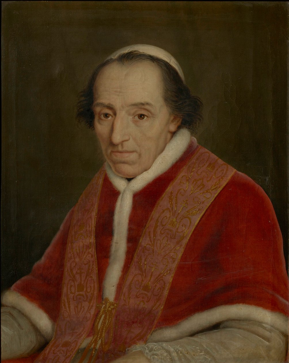 Portret papieża Piusa VII 1742-1823, lata 1810. autorstwa Unbekannt