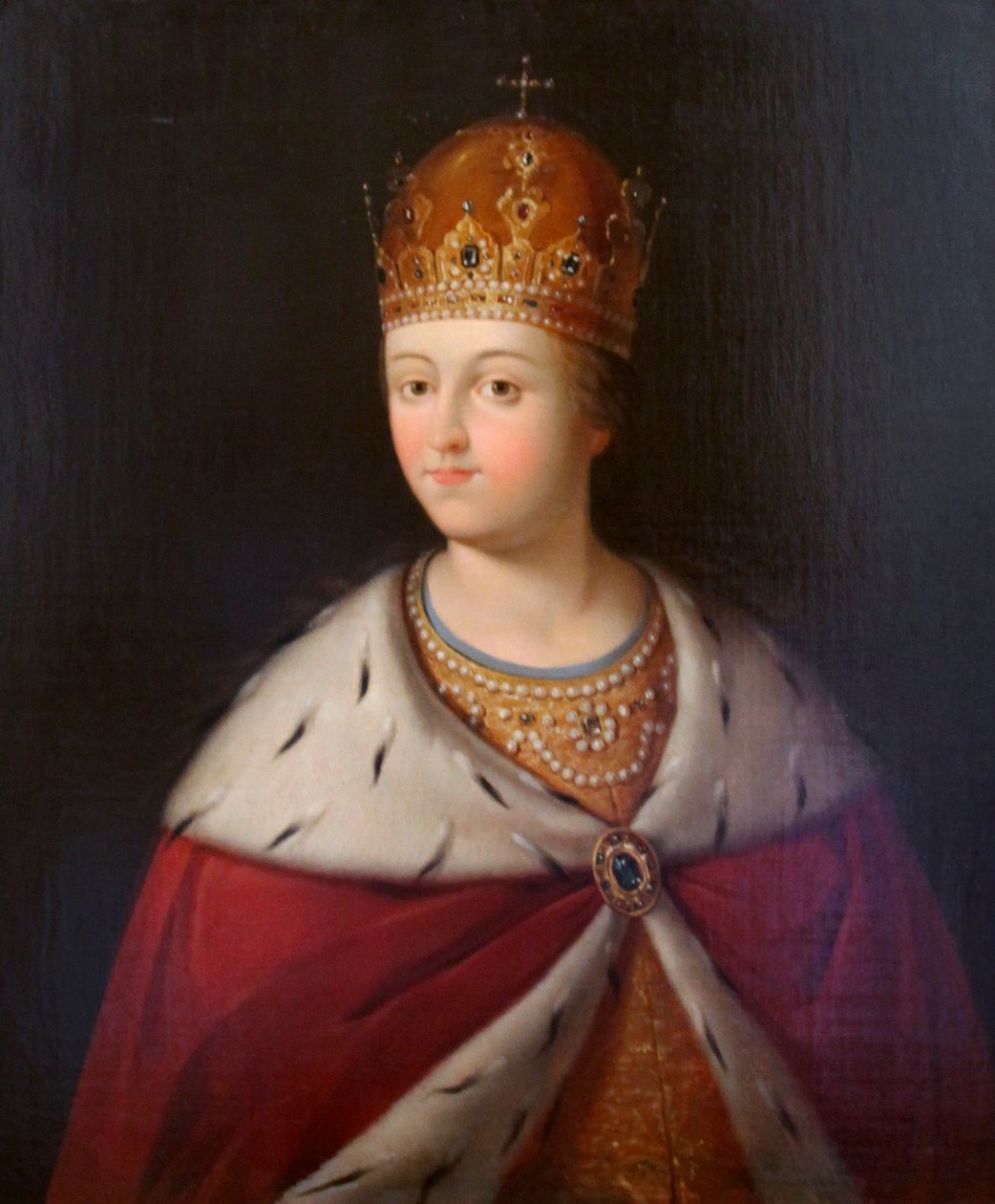 „Portret regentki Zofii Aleksiejewny”, I poł. XIX w. autorstwa Unbekannt