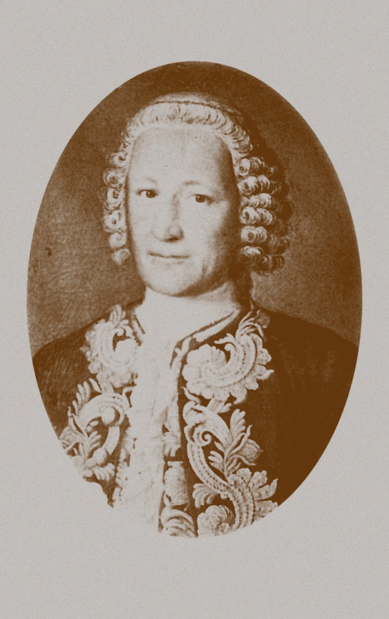 Portret architekta Savva Ivanovich Chevakinsky autorstwa Unbekannt