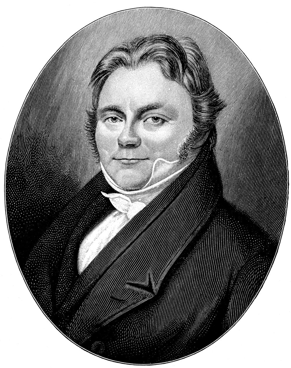 Portret chemika Jönsa Jakoba Berzeliusa 1779-1848, lata 30. XIX w autorstwa Unbekannt