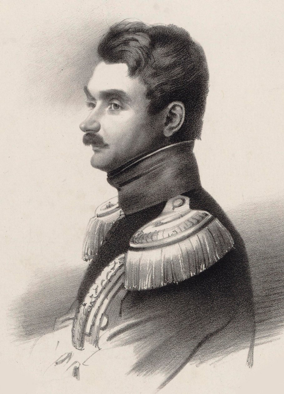 Portret kompozytora Aleksieja Fiodorowicza Lwów 1798-1870. autorstwa Unbekannt