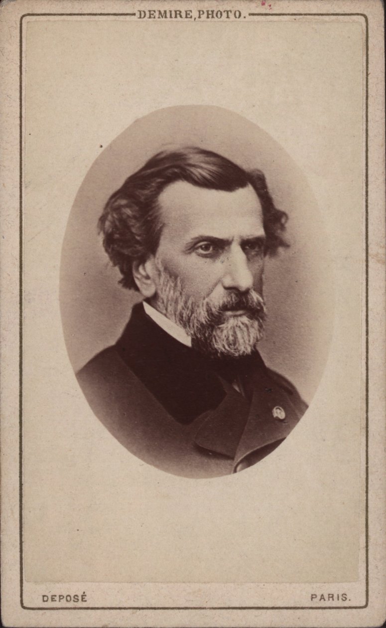 Portret kompozytora Ambroise Thomasa 1811-1896, lata 60. XIX wieku. autorstwa Unbekannt