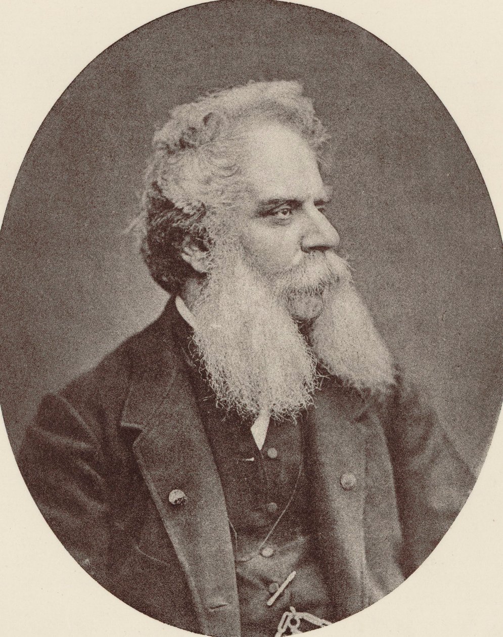 Portret kompozytora Federico Ricciego 1809-1877 , c. 1870. autorstwa Unbekannt