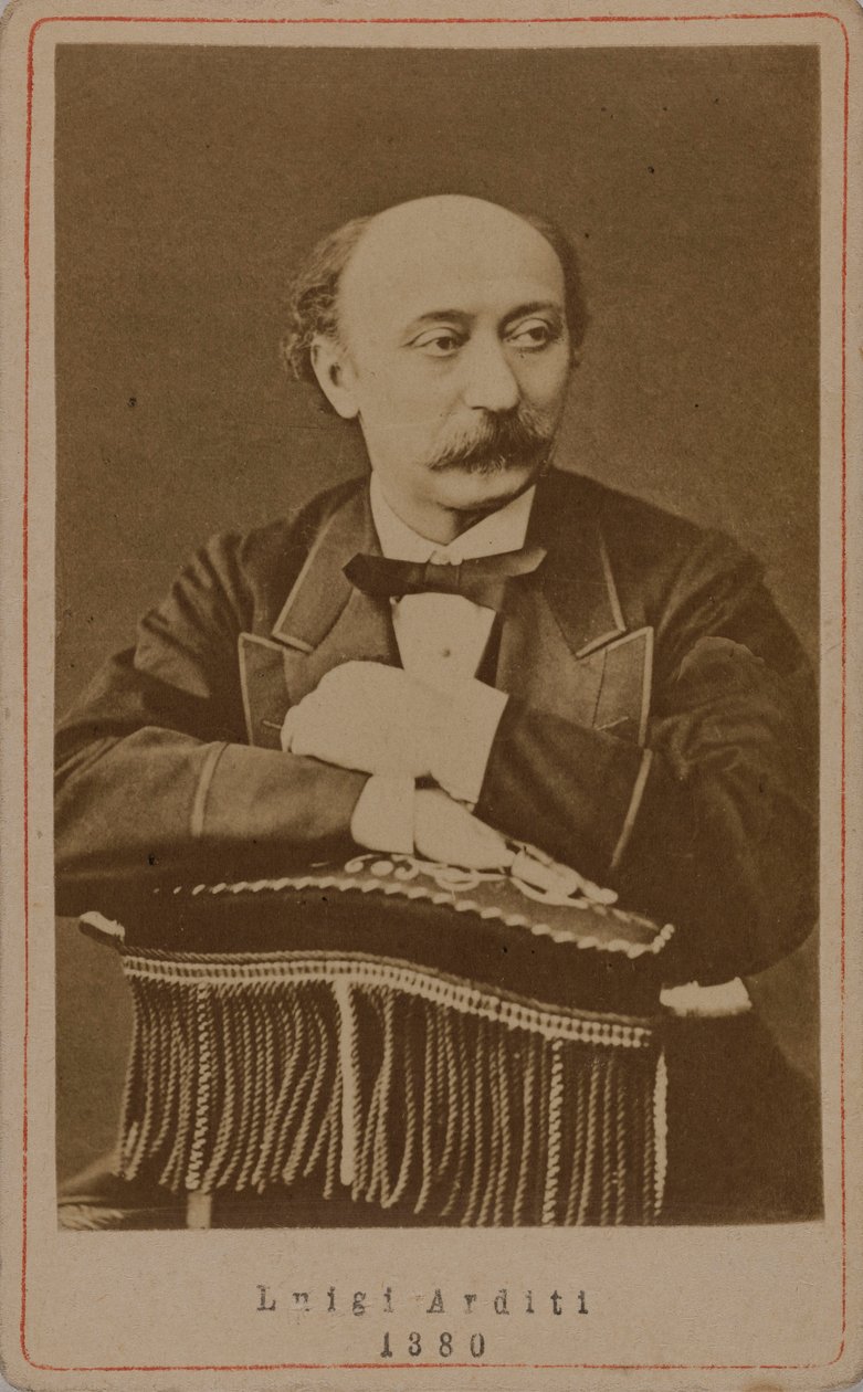 Portret kompozytora Luigiego Arditi 1822-1903, 1880. autorstwa Unbekannt
