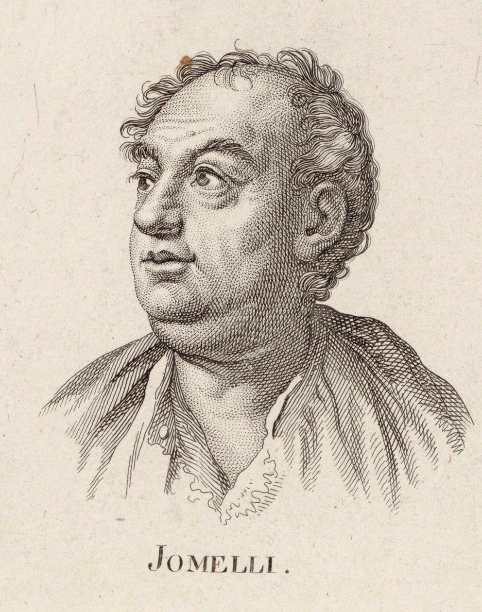 Portret kompozytora Niccolò Jommelli 1714-1774. autorstwa Unbekannt