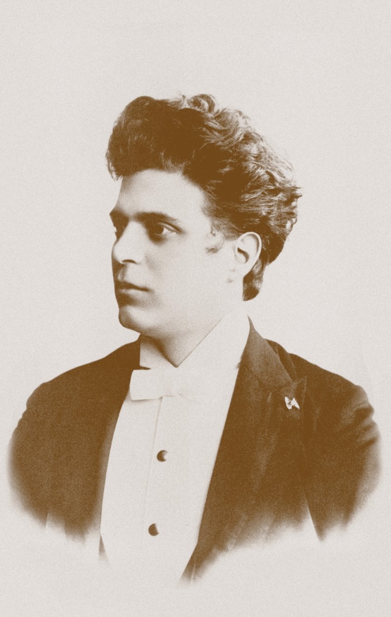 Portret kompozytora Pietro Mascagni 1863-1945. autorstwa Unbekannt