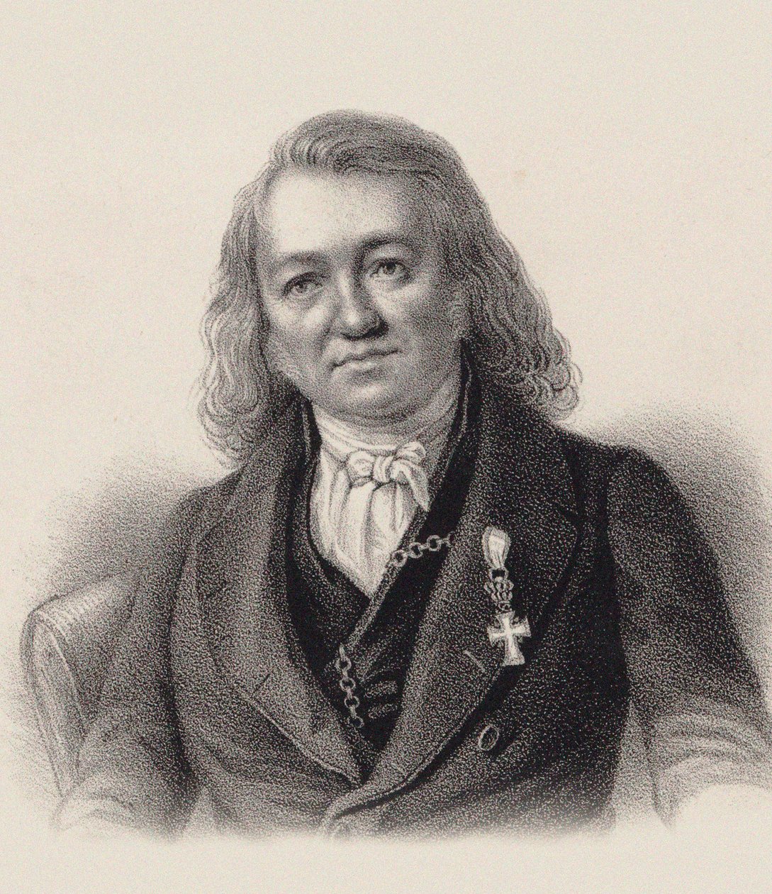 Portret organisty i kompozytora Friedricha Schneidera 1786-1853, ok. 1930 r. 1840. autorstwa Unbekannt