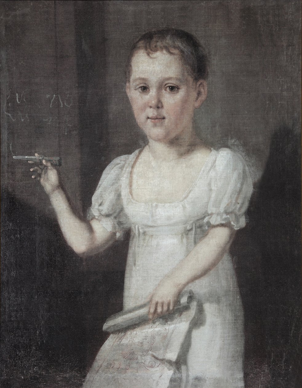 Portret poety Michaiła Lermontowa 1814-1841 jako dziecko, 1817-1818 autorstwa Unbekannt