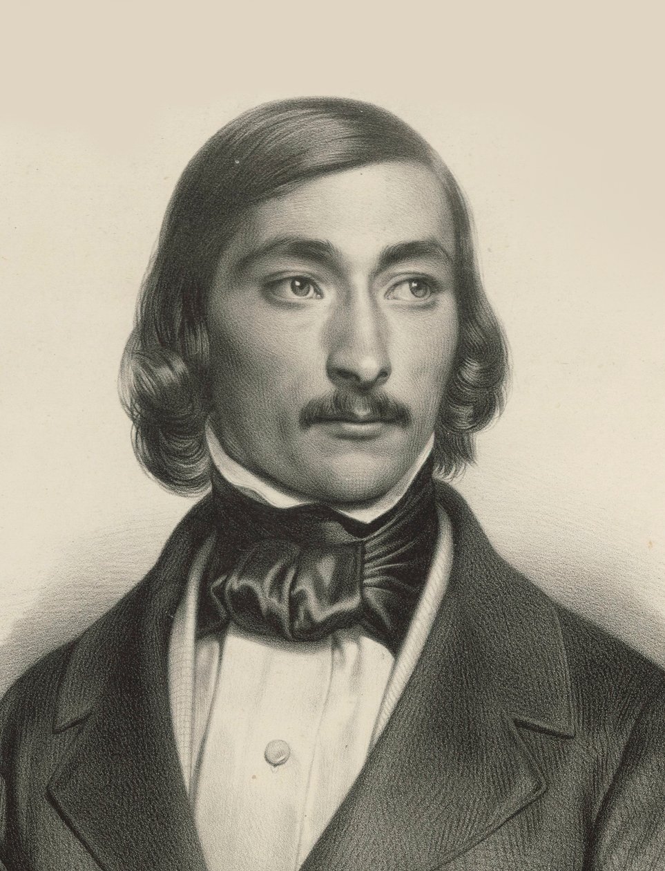 Portret skrzypka i kompozytora Delphina Alarda 1815-1888, ok. 1930 r. 1840. autorstwa Unbekannt