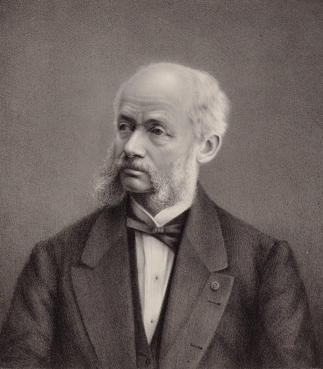 Portret skrzypka i kompozytora Henri Vieuxtempsa 1820-1881, 1895. autorstwa Unbekannt