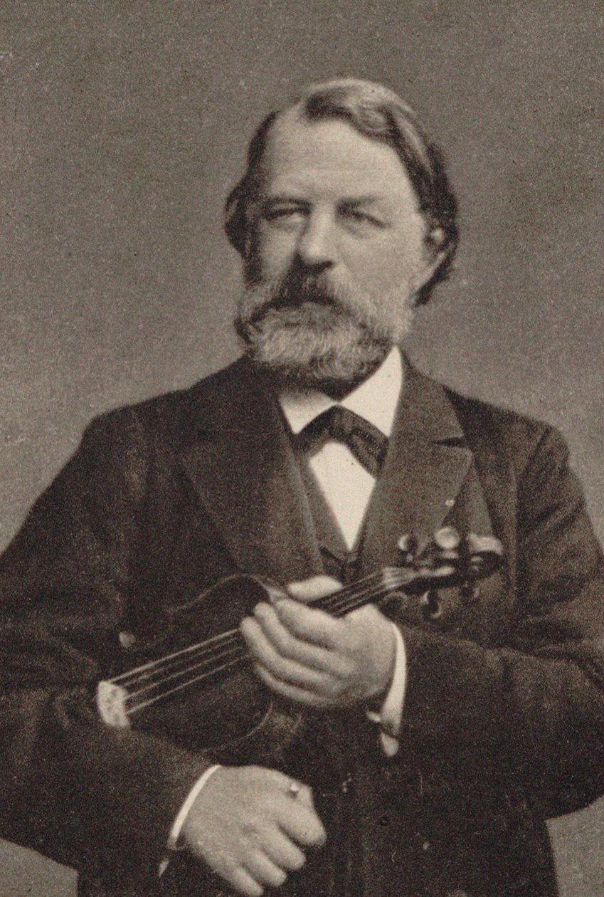 Portret skrzypka i kompozytora Josepha Joachima 1831-1907. autorstwa Unbekannt