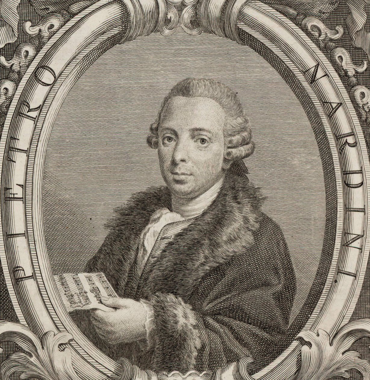 Portret skrzypka i kompozytora Pietro Nardiniego 1722-1793 , 1782. autorstwa Unbekannt