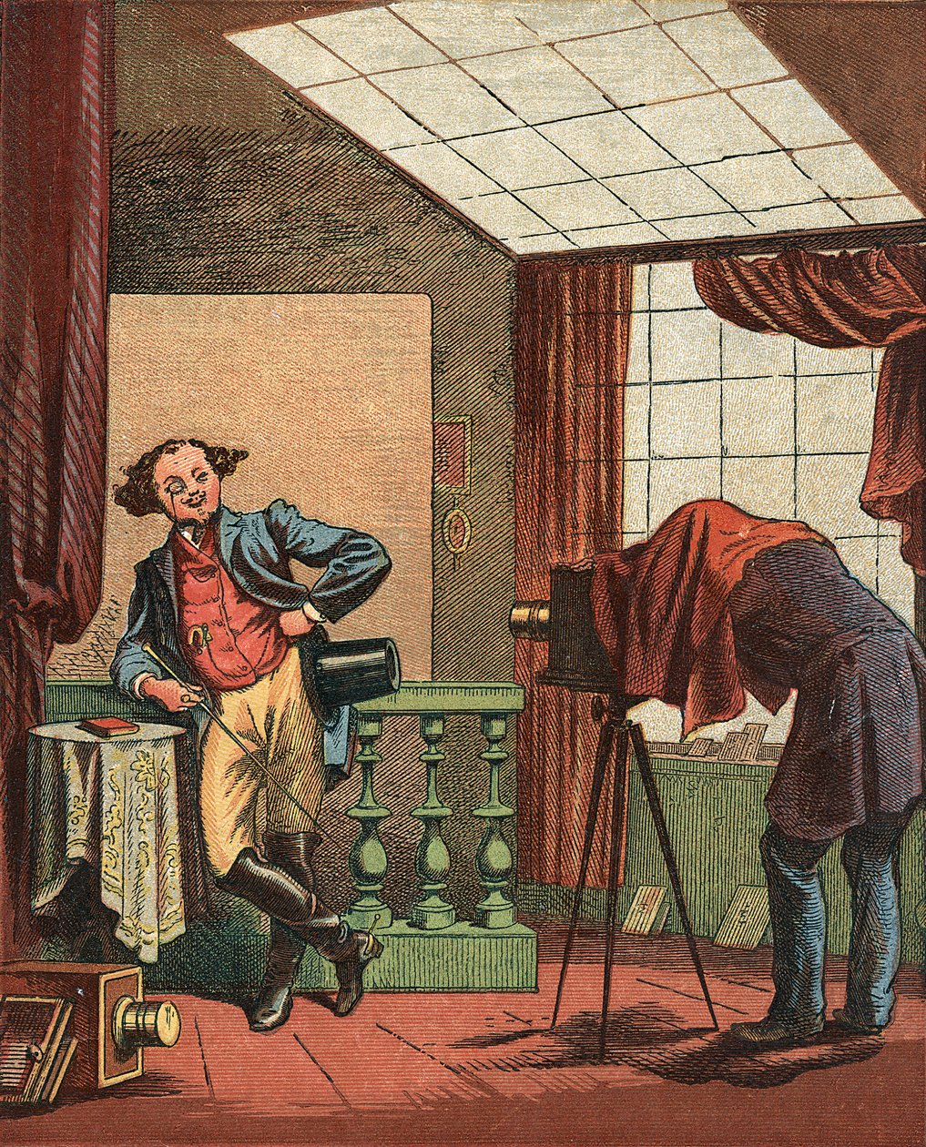 Pracownia fotografów portretowych, 1871 autorstwa Unbekannt