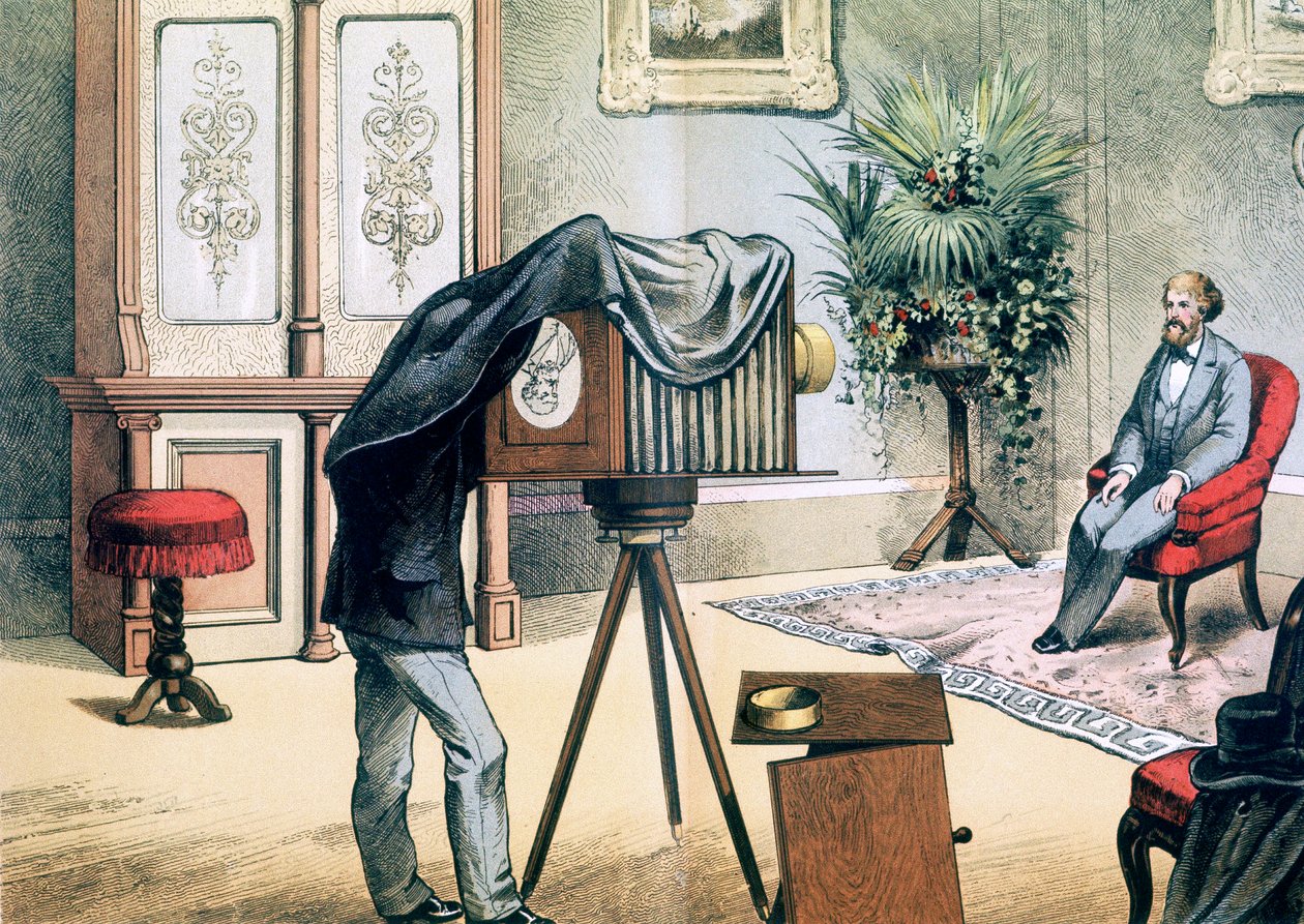 Studio fotografów portretowych, ok. 1880 autorstwa Unbekannt