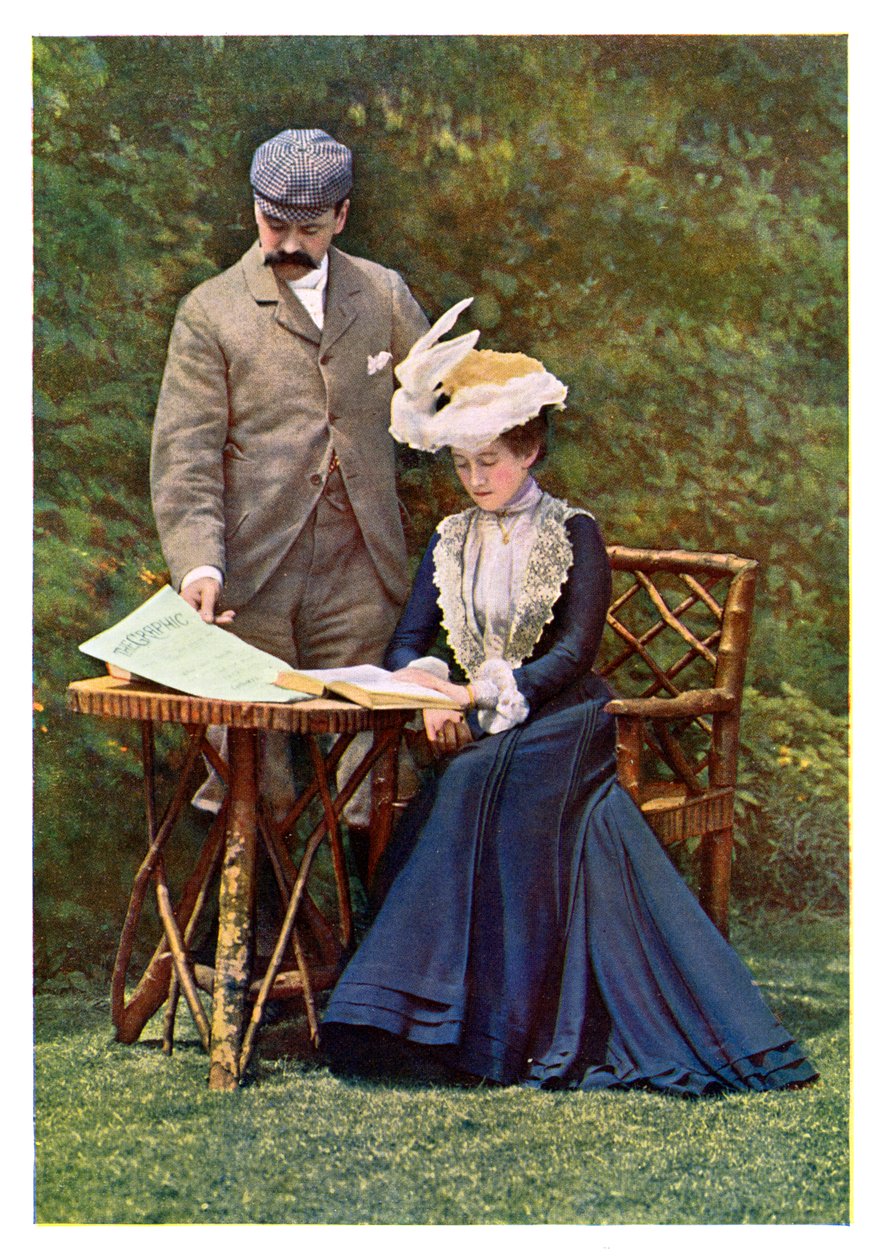 Portrety w trzech kolorach, 1901 autorstwa Unbekannt