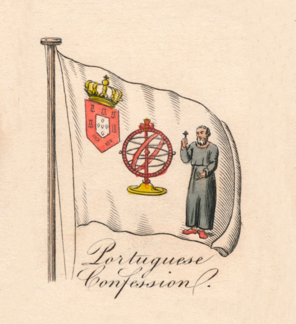 Spowiedź portugalska, 1838 autorstwa Unbekannt