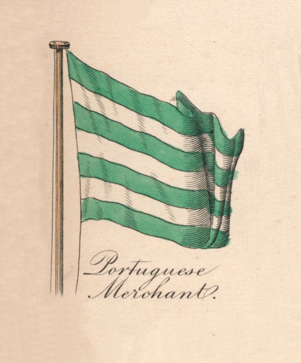 Kupiec portugalski, 1838 autorstwa Unbekannt