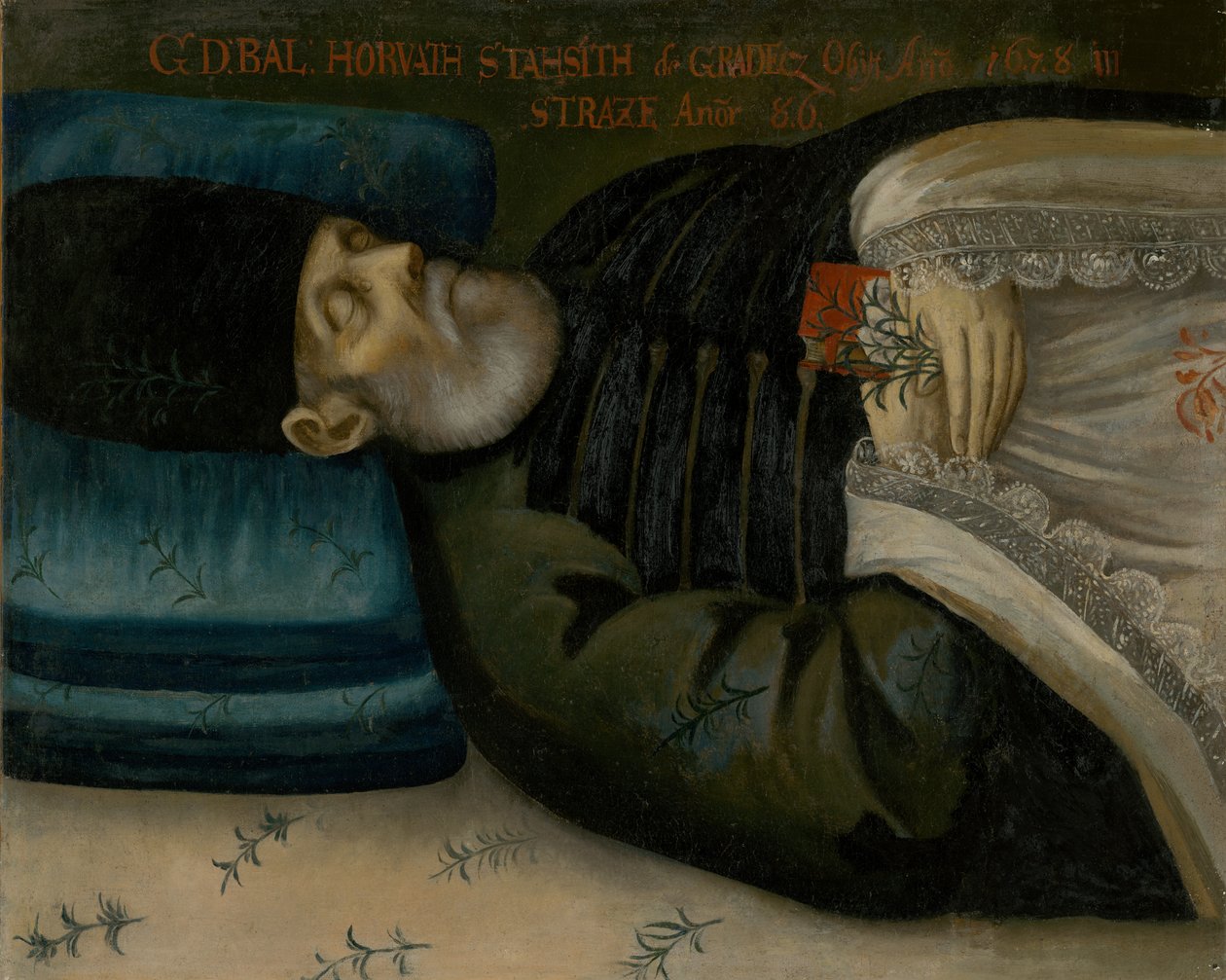 Portret pośmiertny B. Horvath-Stansith autorstwa Unbekannt