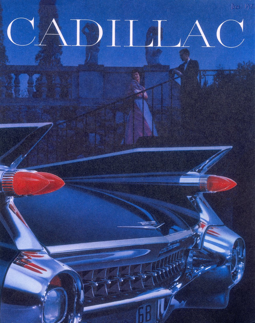 Plakat reklamujący Cadillaca, 1959 autorstwa Unbekannt
