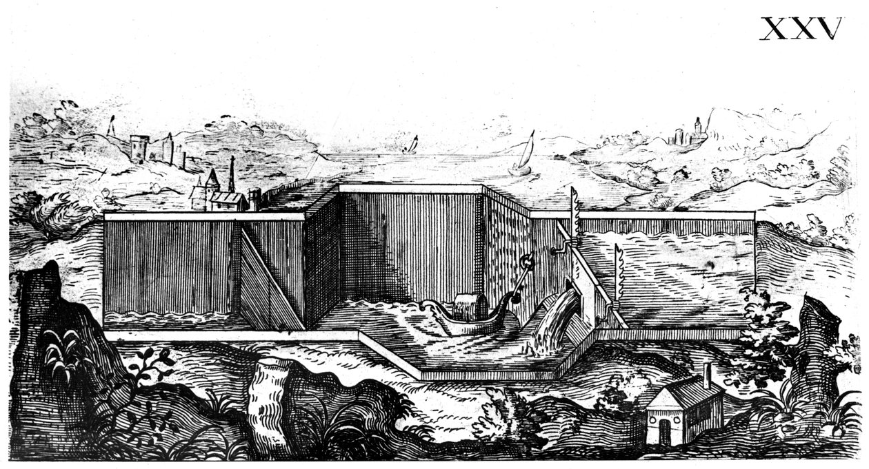Zamek funtowy, 1664 autorstwa Unbekannt