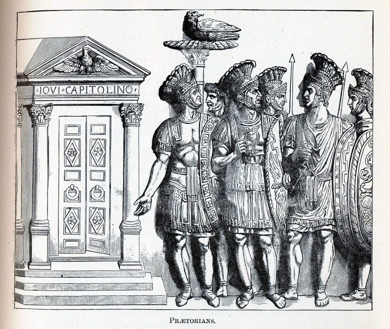 Pretorianie, 1882 autorstwa Unbekannt