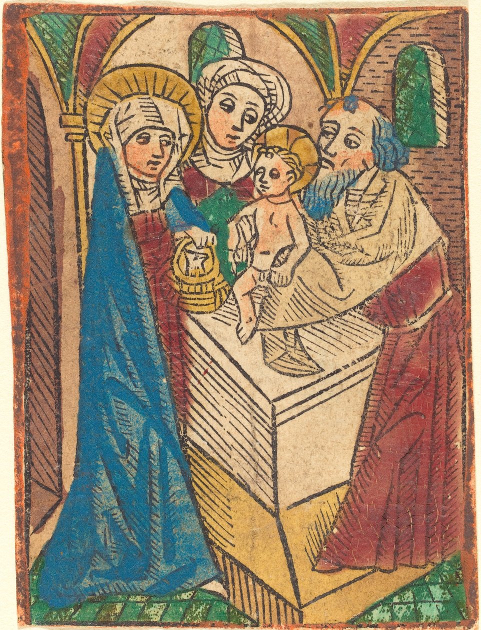 Prezentacja, ok. 1490. autorstwa Unbekannt