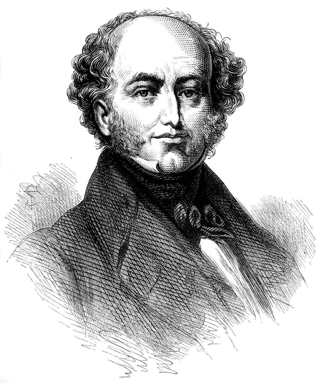 Prezydent Van Buren 1782-1862, amerykański polityk, XIX wiek autorstwa Unbekannt
