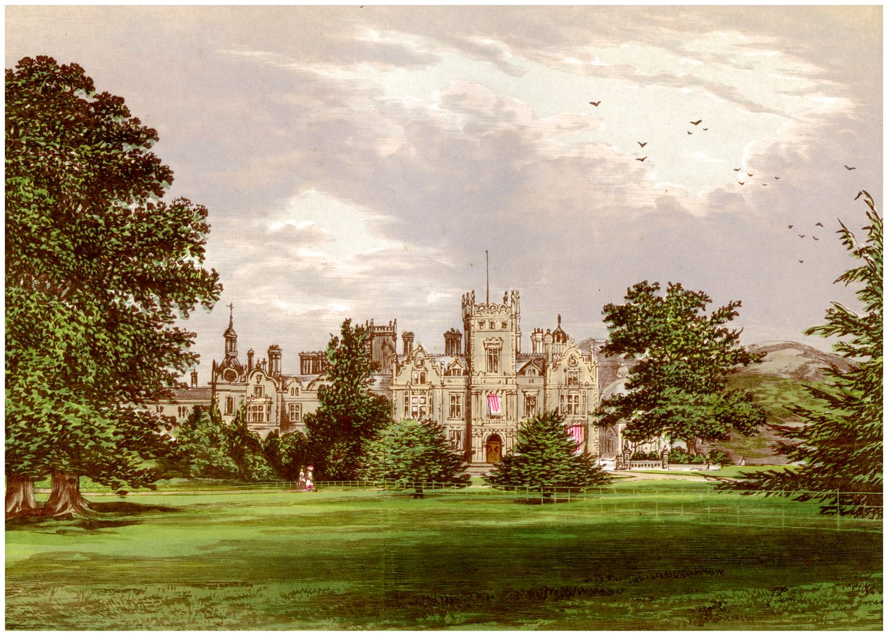 Preston Hall, Kent, dom rodziny Brassey, ok. 1880 autorstwa Unbekannt
