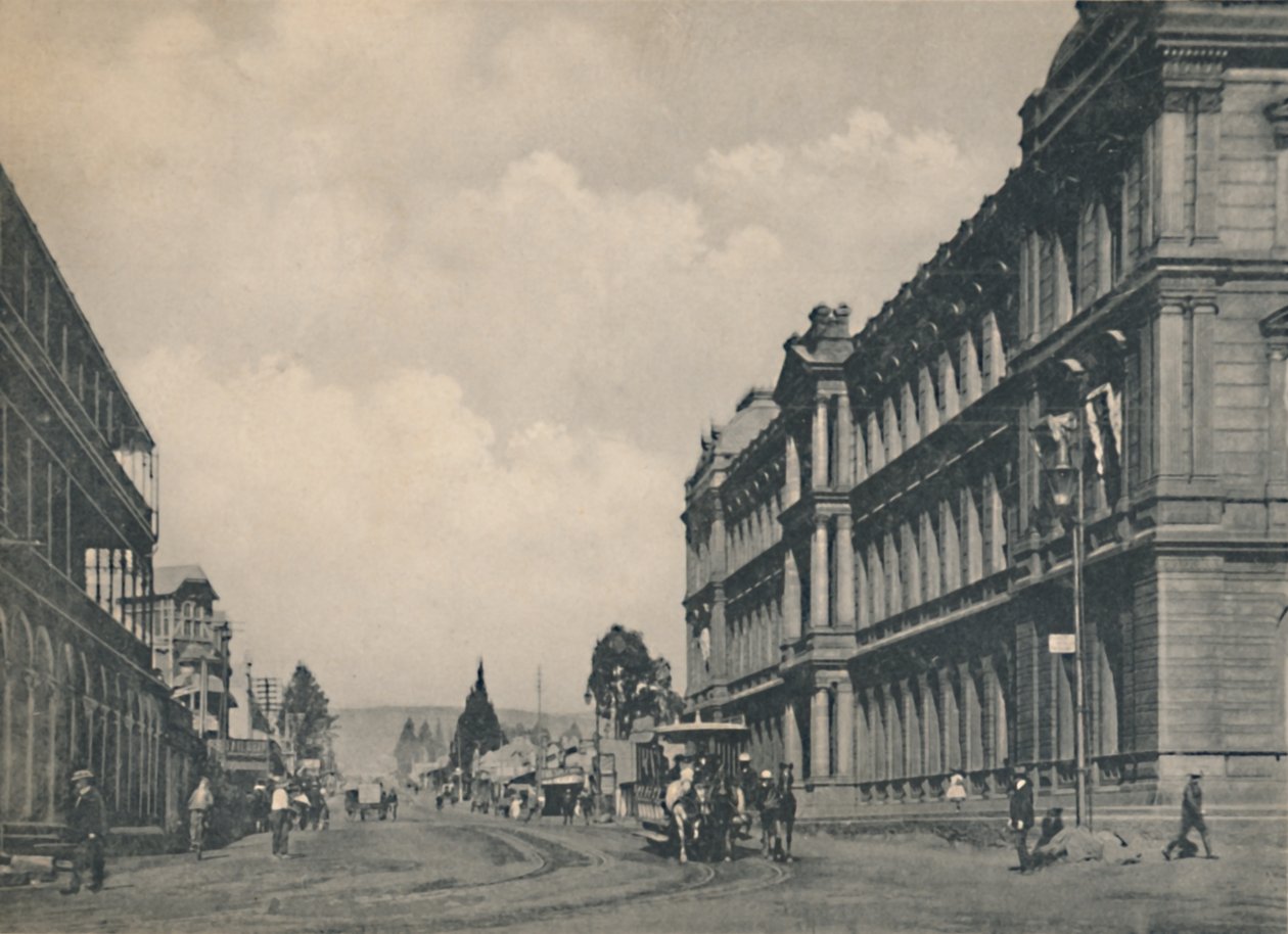 Pretoria - Market Street od strony południowej, c1912. autorstwa Unbekannt