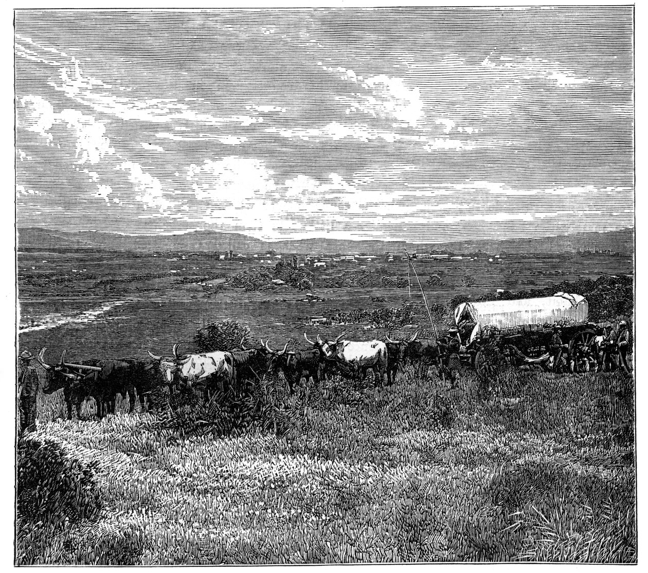 Pretoria, Republika Południowej Afryki, ok. 1890 r. autorstwa Unbekannt