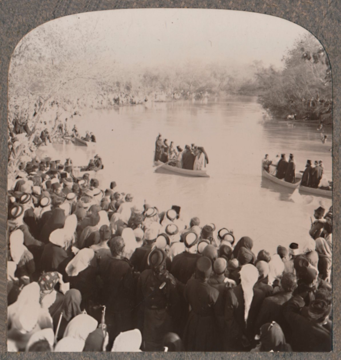 Kapłani błogosławiący Jordan, ok. 1900 autorstwa Unbekannt