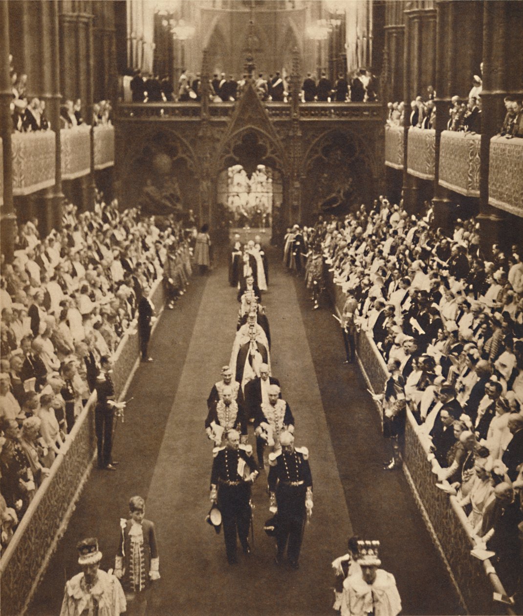 Premierzy w opactwie, 12 maja 1937 autorstwa Unbekannt