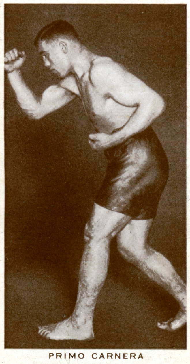 Primo Carnera, włoski bokser, 1938 autorstwa Unbekannt
