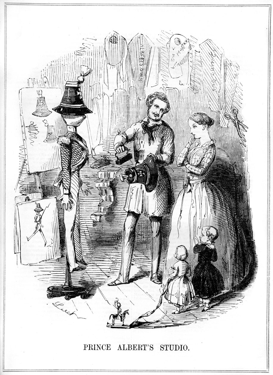 Studio Księcia Alberta, 1843 autorstwa Unbekannt