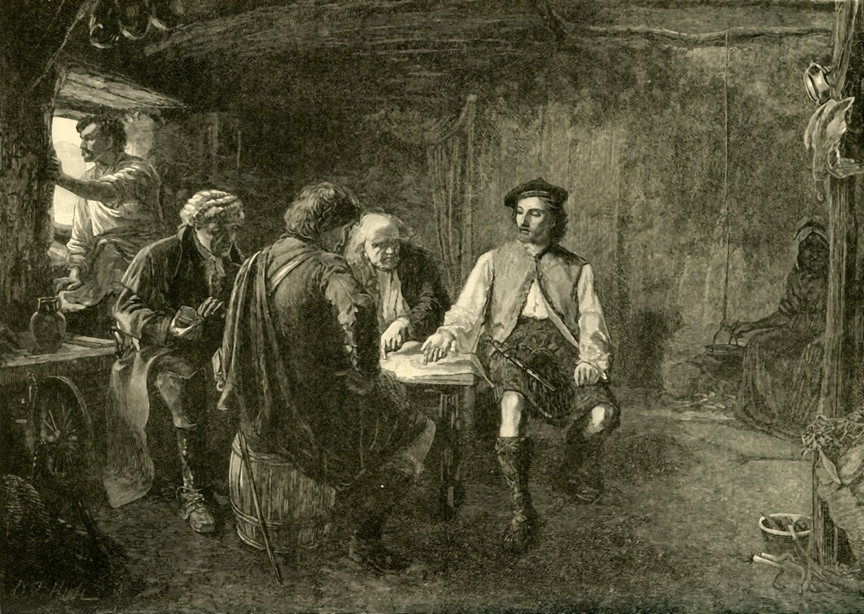 Parlament księcia Karola Edwardsa, c1745, 1890. autorstwa Unbekannt