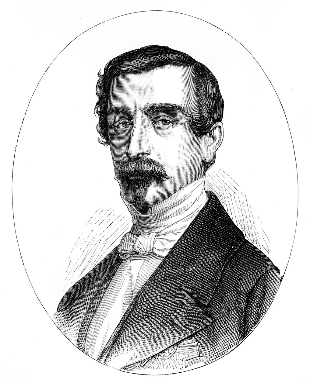 Książę Karol Ludwik Napoleon 1808-1873 autorstwa Unbekannt