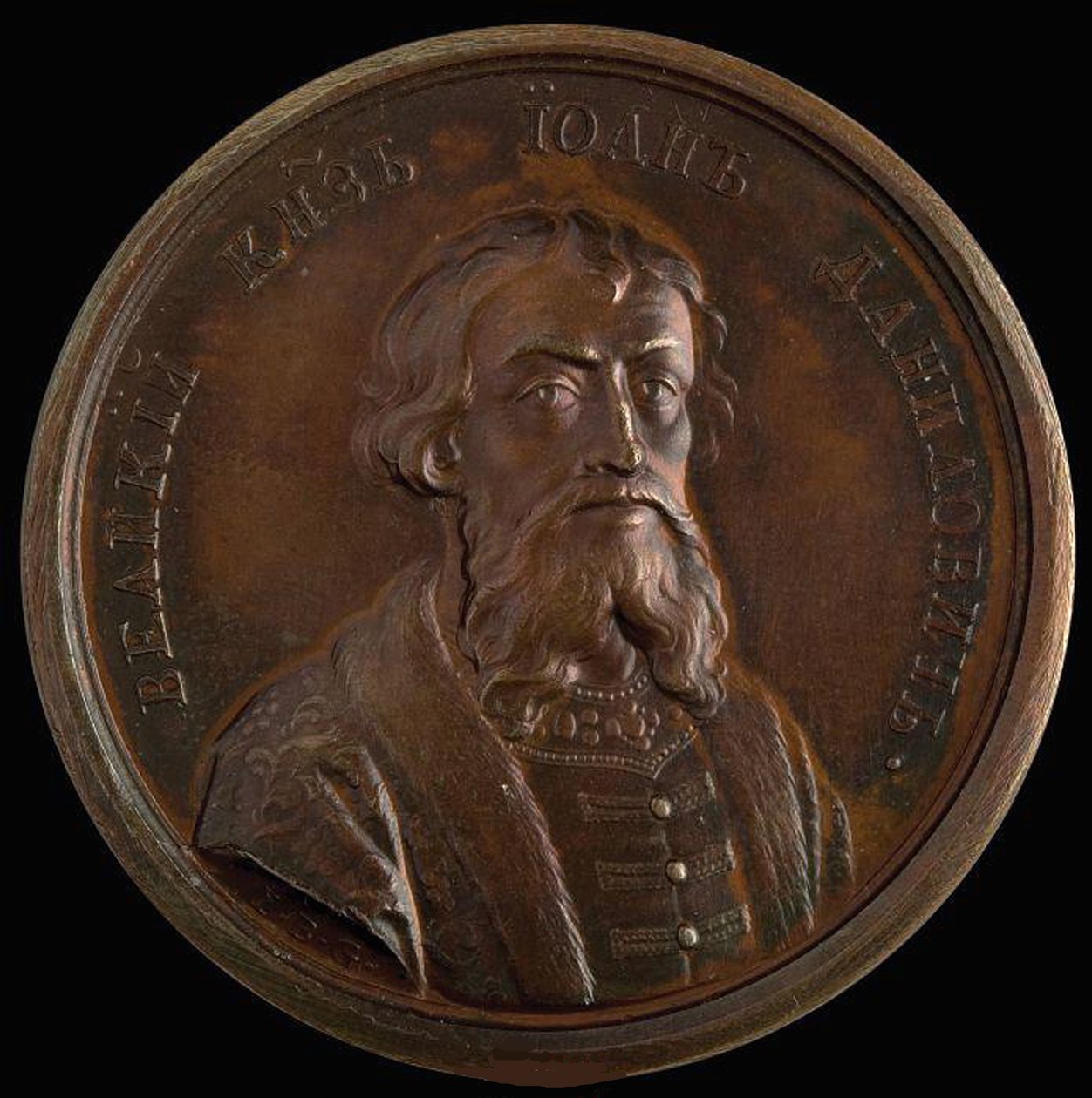 Książę Iwan I Kalita z serii Medali Historycznych, 1770 autorstwa Unbekannt