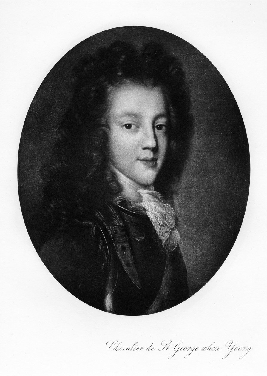 Książę James Francis Edward Stuart, 1907 autorstwa Unbekannt