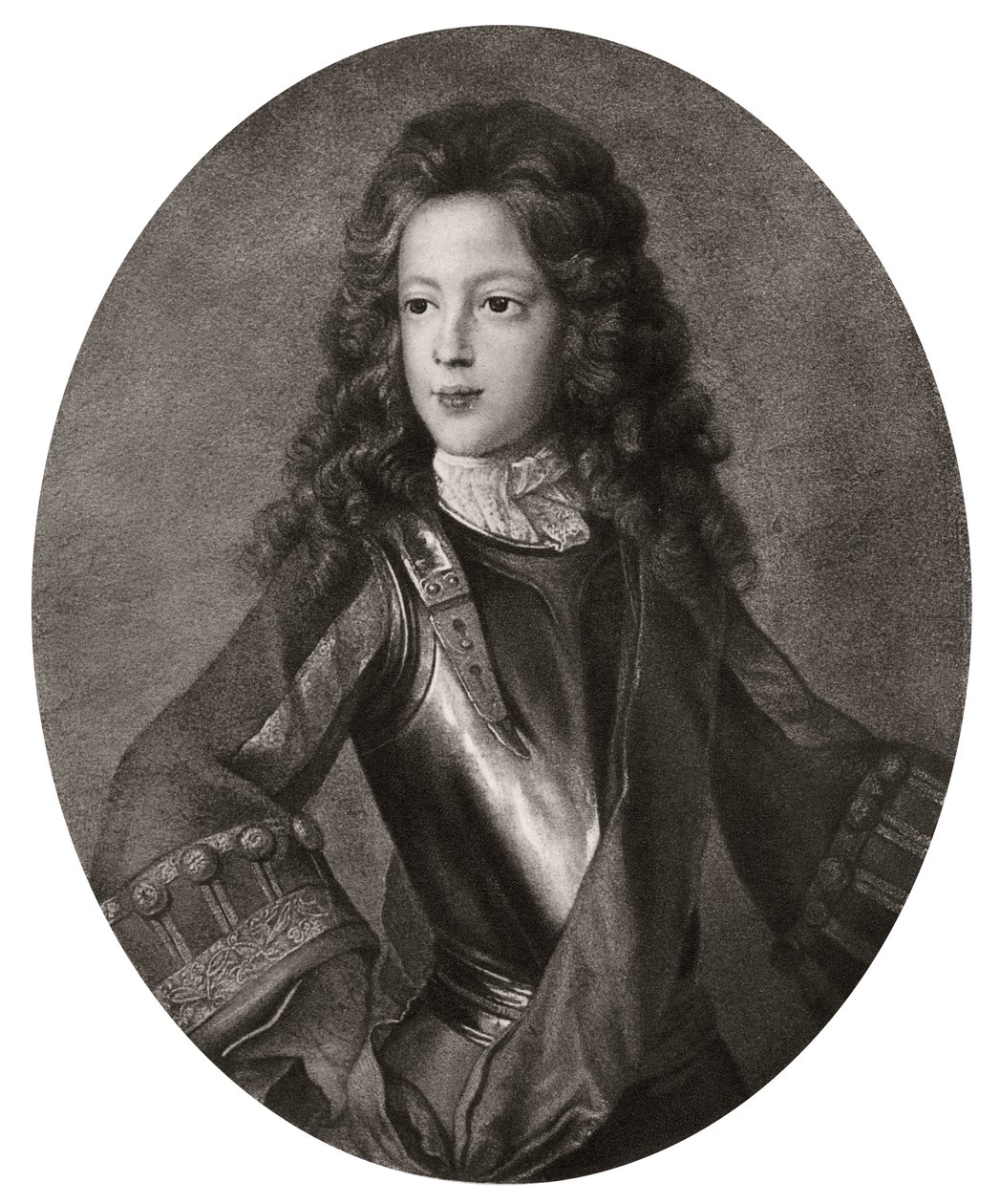 Książę James Francis Edward Stuart, stary pretendent, ok. 1700 1906 r. autorstwa Unbekannt